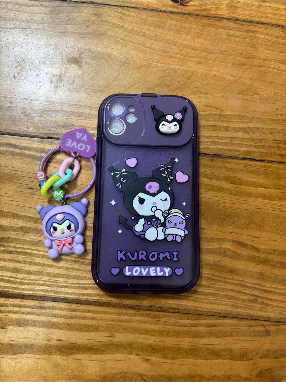 Brand New Hello Kitty Kuromi iPhone 11 Phone Case and Key Ring